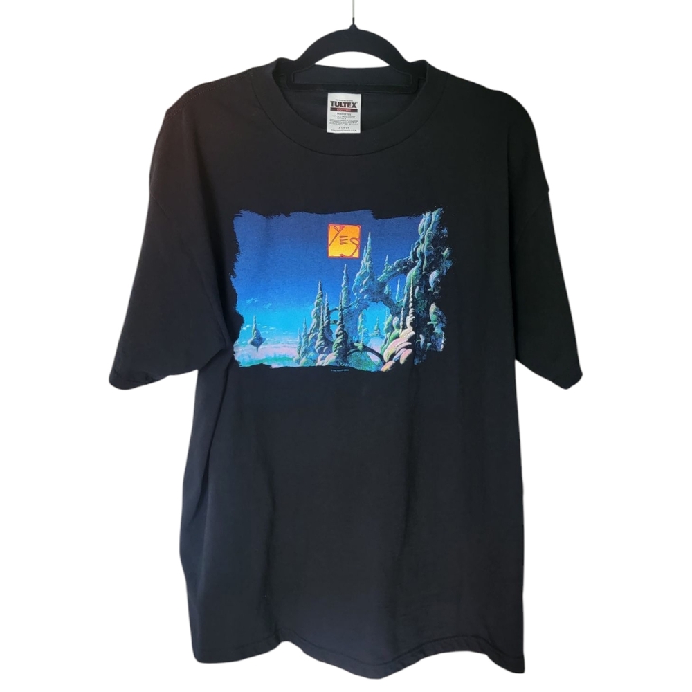 Vintage YES “The Ladder Tour 1999” Band T-Shirt - XL - Rare Prog Rock Tee